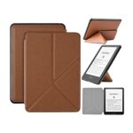 SZHHFJJYP HHF Tab Accessories For Kindle Paperwhite 5 2021 6.8 inch, Smart Cover Case Origami PU Leather Stand E-reader Case for Kindle Paperwhit
