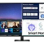 Samsung LS32BM500EUXXU 32" 1080p Full HD LED Hybrid Streaming TV & Monitor with Full Smart Platform and Speakers, 2022