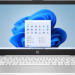 HP Stream 11.6" Laptop PC 11-ak0025sa, Intel Celeron, 4GB RAM, 64GB SSD, HD, Diamond White