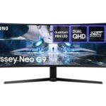 Samsung Odyssey Neo AG95 LS49AG950NPXXU 49" DQHD Mini LED Curved Gaming monitor with HDMI 2.1-240Hz, 1ms, 5120x1440, HDR2000, HDMI 2.1, USB Hub,