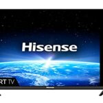 Hisense 32A4GTUK (32 Inch) HD Smart TV, with Natural Colour Enhancer, DTS Virtual X, VIDAA U5 OS, Youtube, Netflix, Freeview Play and WiFi (2021