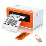 K COMER Thermal Label Printer 150mm/s- Desktop 4x6 Commercial Direct Thermal Shipping Label Printer for Barcodes UPS FedEx Amazon Ebay Shopify Et