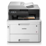 Brother MFC-L3770CDW Multifunction Printer (Wi-Fi, USB 2.0, 512 MB, 800 MHz 24 ppm, 430 W), White