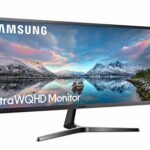 Samsung LS34J550WQRXXU 34" SJ55 Ultra Wide WQHD 1440p LED Monitor - 3440x1440, HDMI, DisplayPort