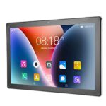 HEITIGN Octa Core HD Tablet PC 4G Network USB C Charging Port 10.1 Inch Portable Tablet PC UK Plug 100-240V Built-in Mic for Work (White)