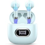 Wireless Earbuds, Bluetooth 5.3 Headphones Mini Wireless Headphones In Ear with ENC Noise Cancelling Mic, 42H Bluetooth Earbuds with HiFi Stereo