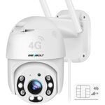 GENBOLT 3G/4G LTE Security Camera Outdoor No WiFi, Wireless IP Surveillance Camera with Humanoid Detection, Auto Tracking Cruise CCTV Camera with