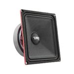 DS18 PRO-X6.4MSQ 6.5X6.5'' Square Midrange Loudspeaker 500 Watts 250W RMS 4 Ohms (1 Speaker)