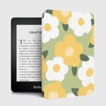 LucklyingBao Slimshell Case For 6" Kindle Paperwhite 10Th Generation 2018 Release - Pu Leather Covers For Kindle Paperwhite E-Reader Accessory-Ab