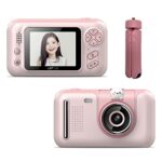 TBGENIUS Kids Camera, Children Digital Selfie Camera for 3-12 Year Old Girls Boys with 20MP Photo Resolution, 1080P HD Video Camera with 32GB SD