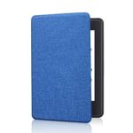 XYFCJK Fabric Cover For Kindle Paperwhite 5-6.8Inch (11Th Gen) 2021 Hand Strap Business Case, Signature Edition Kids Editio Pu Leather Cover, E-R