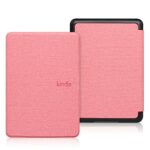 XYFCJK Fabric Cover For Kindle Paperwhite 5-6.8Inch (11Th Gen) 2021 Solid Color Business Case, Signature Edition Kids Editio Pu Leather Cover, E-