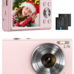 Digital Camera 1520P Autofocus Compact Camera FHD 48MP Photo Camera Vlogging Camera with 2.8" Screen, 32GB Memory Card, 16X Digital Zoom, Portabl