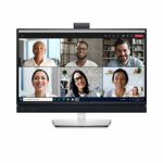 Dell C2722DE 27 Inch QHD (2560x1440) Video Conferencing Monitor, 60Hz, IPS, 5ms, Built-in Speakers, 5MP Camera, Mic, 2x USB-C, 2x DisplayPort, HD