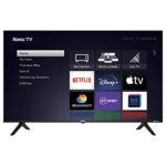RCA Roku TV 55” 4K Smart TV, RR55UD1 55 Inch TV with Apple TV+ BBC Netflix Freeview, HDR DVB-T2/T DTS Studio Sound Dolby Audio 3 x HDMI 2 x USB P