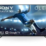 Sony XR-55A80K – 55 Inch - BRAVIA XR™ - OLED – 4K Ultra HD – High Dynamic Range (HDR) – Smart TV (Google TV) - (2022 model) + 5 Year Manufacturer