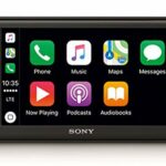 Sony XAV-AX1000 Media Receiver (6.2 Inch, with Bluetooth and Apple CarPlay) - Black
