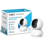 Tapo 2K 3MP Pan Tilt Security Camera, Baby/Pet Dog AI Monitor, Smart Motion Detection & Tracking,2-Way Audio, Night Vision, Cloud & SD Card Stora