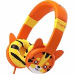 Kidrox Toddler Headphones Age 2+ — Baby Headphones with 85dB Volume Limited, Kids Wired Headphones for Boys & Girls, Children Headphones for Airp