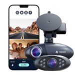 Nexar Pro Dual Dash Cam - HD Front Dash Cam and Interior Car Security Camera - Nexar Dash Cam Front and Rear - Dual Dash Cam Parking Mode and Wif