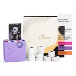 Phomemo Mini Photo Printer M02S Wireless Bluetooth 300dpi Portable Sticker Printer, Suitable for Journal Organization Photos, Compatible with iOS