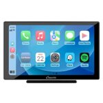 2023 Newest Carpuride 9 Inch Touchscreen Wireless Apple Carplay Android Auto Portable Car Radio Receiver Mp5 Player with Mirror Link/GPS/Siri/Goo