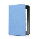 XYFCJK Kindle Fabric Case With Hand Strap - All Paperwhite Generations Prior To 2018 And Kindle (10Th Gen) 2019, Smart Cover With Auto Sleep Wake