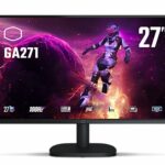 Cooler Master GA271 27 inch Gaming Monitor – QHD (2560x1440) 100Hz, 1ms MPRT, VA Panel, Adaptive Sync, HDMI, DP, Black