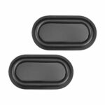 sourcing map 78×41mm Speaker Passive Radiator Vibration Plate Subwoofer Vibration Membrane, DIY Bass, Low Frequency 2pcs