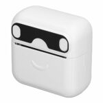 Pocket Thermal Printer, Rechargeable Wireless Connection Portable Inkless Printer Effort Saving Powerful APP for School for Children