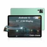 DOOGEE T30 Pro 11 Inch Tablet, 15GB+ROM 256GB (TF 2TB), 2.5K FHD+, 20MP/8MP Camera, Android 13, 4G-LTE, 2.4GHz&5GHz Wi-Fi Tablet, Face unlocking