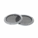 Gszfsm001 2PCS Speaker Grills 3" Protective Subwoofer Frame Grille Cover Steel Mesh Decorative Circle DIY Accessories