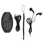 Electronic Bible Reader Solar Charging Lightweight Portable Bible Player with Indicator Light for Home (Spanish)