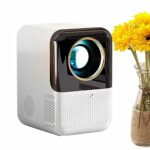 Wireless Projector, Smart Projector, 1080P Projector Home Projectors Portable HD Mini WiFi, Bluetoth Projector, Phone Projector Movie Projectors