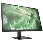 HP OMEN 27q Gaming Monitor, 27'' QHD IPS 165hz, Gaming Console Compatible, 2x HDMI 2.0, 1x DisplayPort 1.4, AMD FreeSync Premium, Tilt Pivot & he