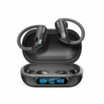 Wireless Earbuds Bluetooth 5.3 Headphones 130hrs Playback Wireless Charging Earphones with LED Power Display IPX7 Waterproof Over-Ear Headset wit