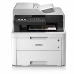 Brother MFC-L3710CW Colour Laser Printer - All-in-One, Wireless/USB 2.0, Printer/Scanner/Copier/Fax Machine, Compact, A4 Printer, Small Office/Ho