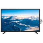 EMtronics 32" Inch HD Ready 720p LED TV with Built-in DVD Player and Freeview