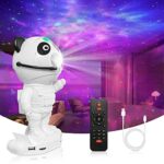 Galaxy Star Projector Night Light, 10 Colour Changing LED Star Projector Light, Bluetooth Music Projector Light,Ceiling Starry Star Light for Kid