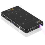 Mini Projector,QIAOLET Portable DLP Projector with 5G WiFi and Bluetooth,Pocket Projector,Support 1080p & 4K HDMI Outdoor Projector for Home Thea