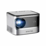 BYINTEK X25 Real Projector 1920 * 1080P Full HD Auto Focus 680ANSI Smart Wifi Projector for Home Theater/Outdoor Film/Business/Teaching PowerPoin