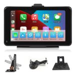Wireless Apple Carplay Car Stereo 7 Inch Touch Screen Android Auto and Airplay Car Radio Tablet On Dashboard, Support Bluetooth Calls,Mirror Link