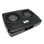 In Phase USW12 Car Audio 600W 12" Underseat Ultra Slim Compact Active Subwoofer System, Die-Cast Aluminium