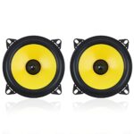 2pcs 4 inch 60W 2-Way Full Range Frequency Car Audio Stereo Speaker Car Speaker Automobile Loudspeaker