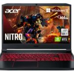Acer Nitro 5 AN515-55-53E5 Gaming Laptop | Intel Core i5-10300H | NVIDIA GeForce RTX 3050 Laptop GPU | 15.6" FHD 144Hz IPS Display | 8GB DDR4 | 2