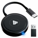 Wireless Android Auto Adapter, Android Auto Wireless Dongle Converts Wired Android Auto to Wireless, Android Auto Bluetooth Adapter 5Ghz WiFi Aut