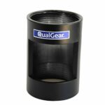 QualGear 1.5-Inch Pro-AV Threaded Extension Pipe Connector with Opening Accessory for Projector