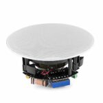 Power Dynamics Ceiling Speaker Flush Mount 5.25" Coaxial 100V Low Impedance Home Shop Music 80W