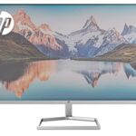 HP M32f Ultraslim Monitor 31.5 Inch, Full HD 1080p, 7ms Response Time, 2x HDMI, 1x VGA, Anti Glare, Blue Light Filter, Flicker Free, HP Eye Ease