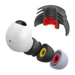 diofit/Galaxy Buds2 Pro Eartips Compatible for Samsung (Silicone Black)